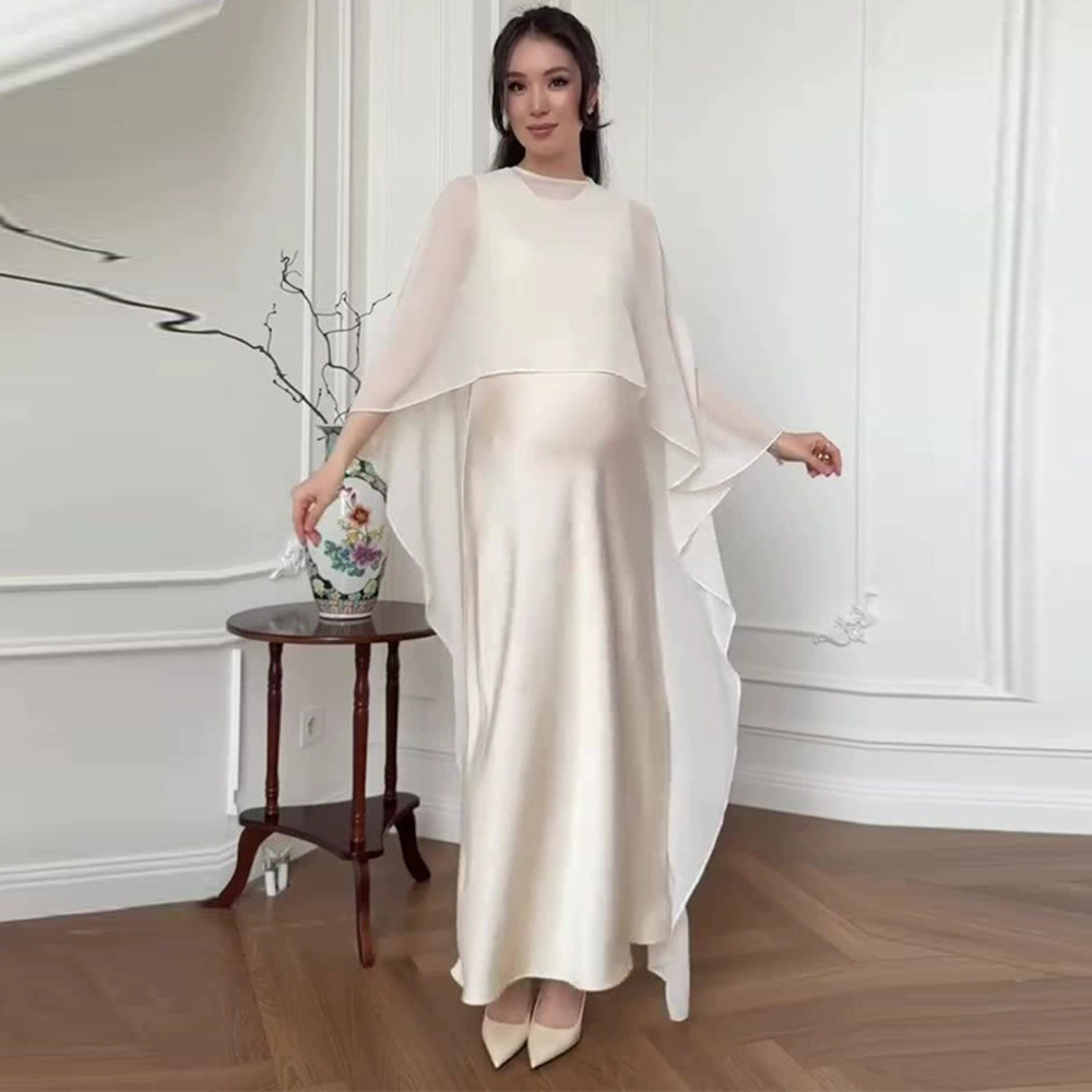 Forever 21 Summer White Crewneck Sleeveless Maxi Dress and Shawl Set